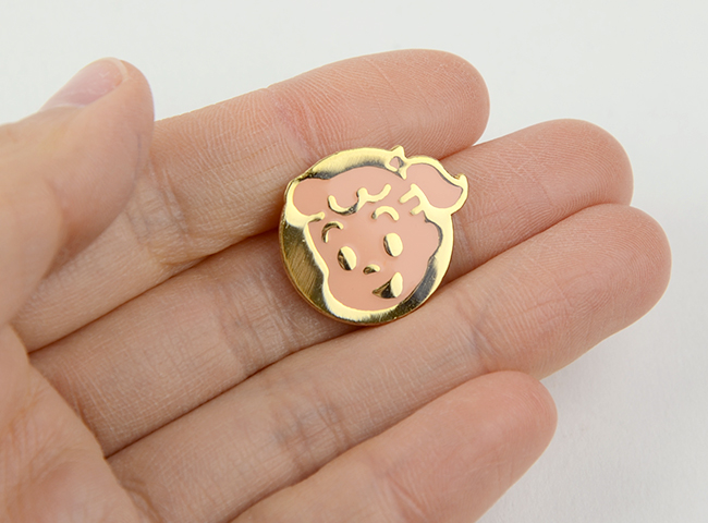 原田治ピンバッジ ジル｜恵文社一乗寺店 オンラインショップ