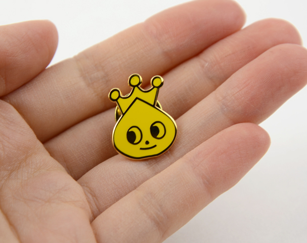 荒井良二ピンバッジ おうさま｜恵文社一乗寺店 オンラインショップ