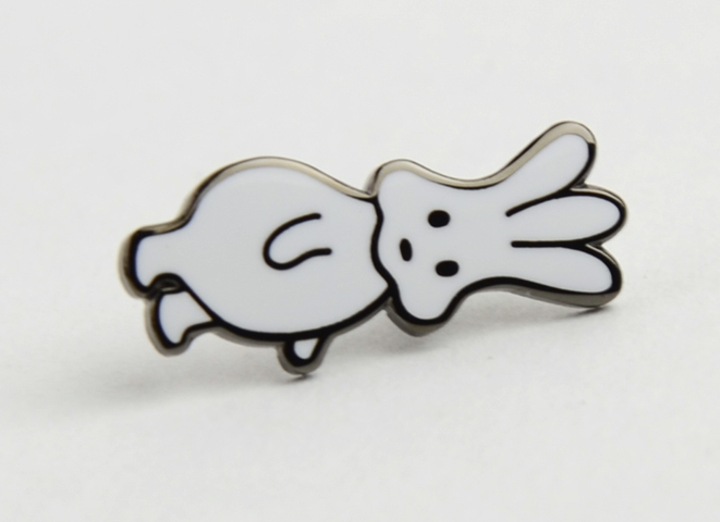 島田ゆかピンバッジ おじぎちゃん｜恵文社一乗寺店 オンラインショップ