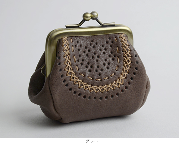 Yammart coin case 01 刺繍入りがま口小銭入れ｜恵文社一乗寺店