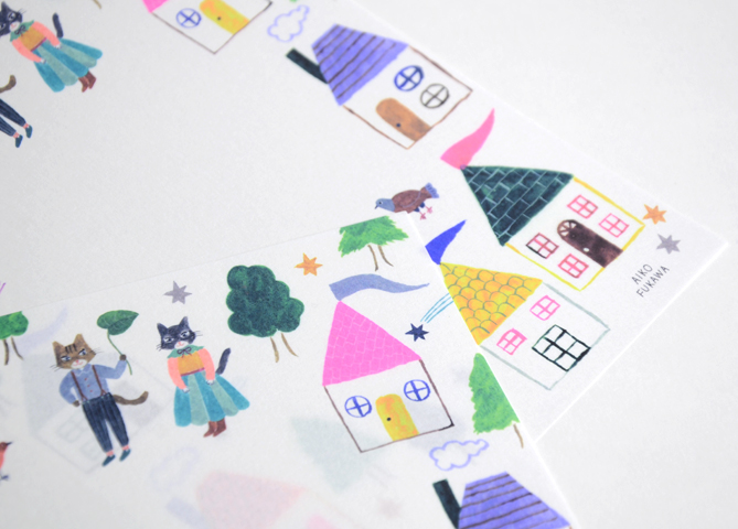 Aiko Fukawa レターセット House Letter（家）｜恵文社一乗寺店