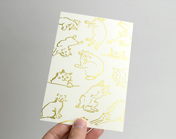 イイダ傘店 ポストカードB (猫)｜恵文社一乗寺店 オンラインショップ
