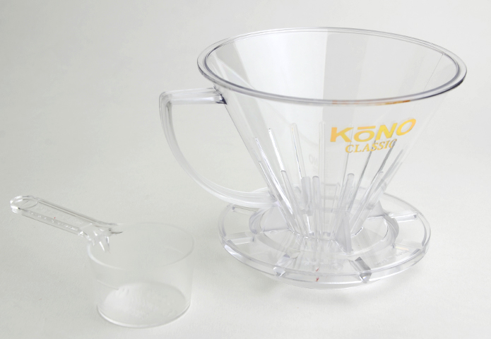 KONO式名門コーヒードリッパーセット（ウッドハンドル/桜）4人用