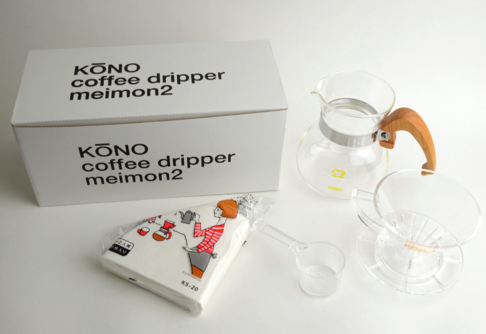 KONO式名門ドリッパーセット2人用（サクラ）｜恵文社一乗寺店