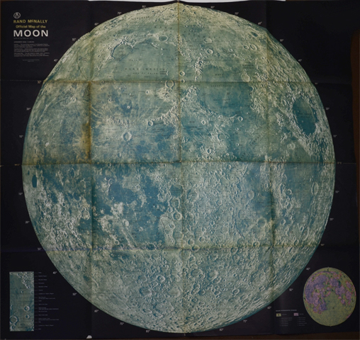 RAND McNALLY OFFICIAL MAP of the MOON｜恵文社一乗寺店