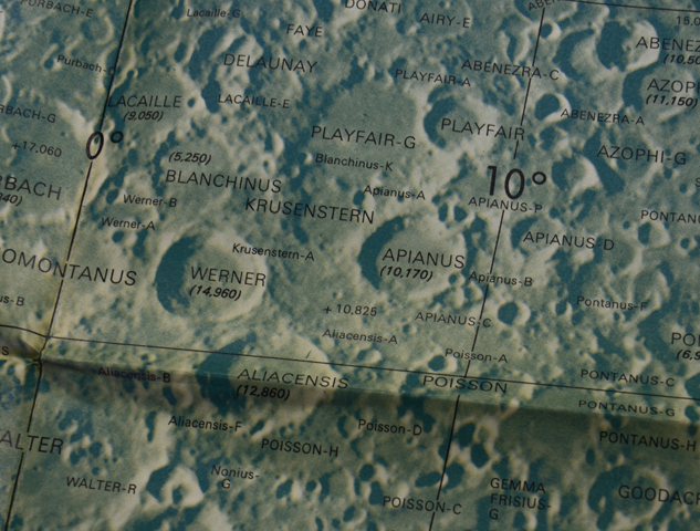 RAND McNALLY OFFICIAL MAP of the MOON｜恵文社一乗寺店
